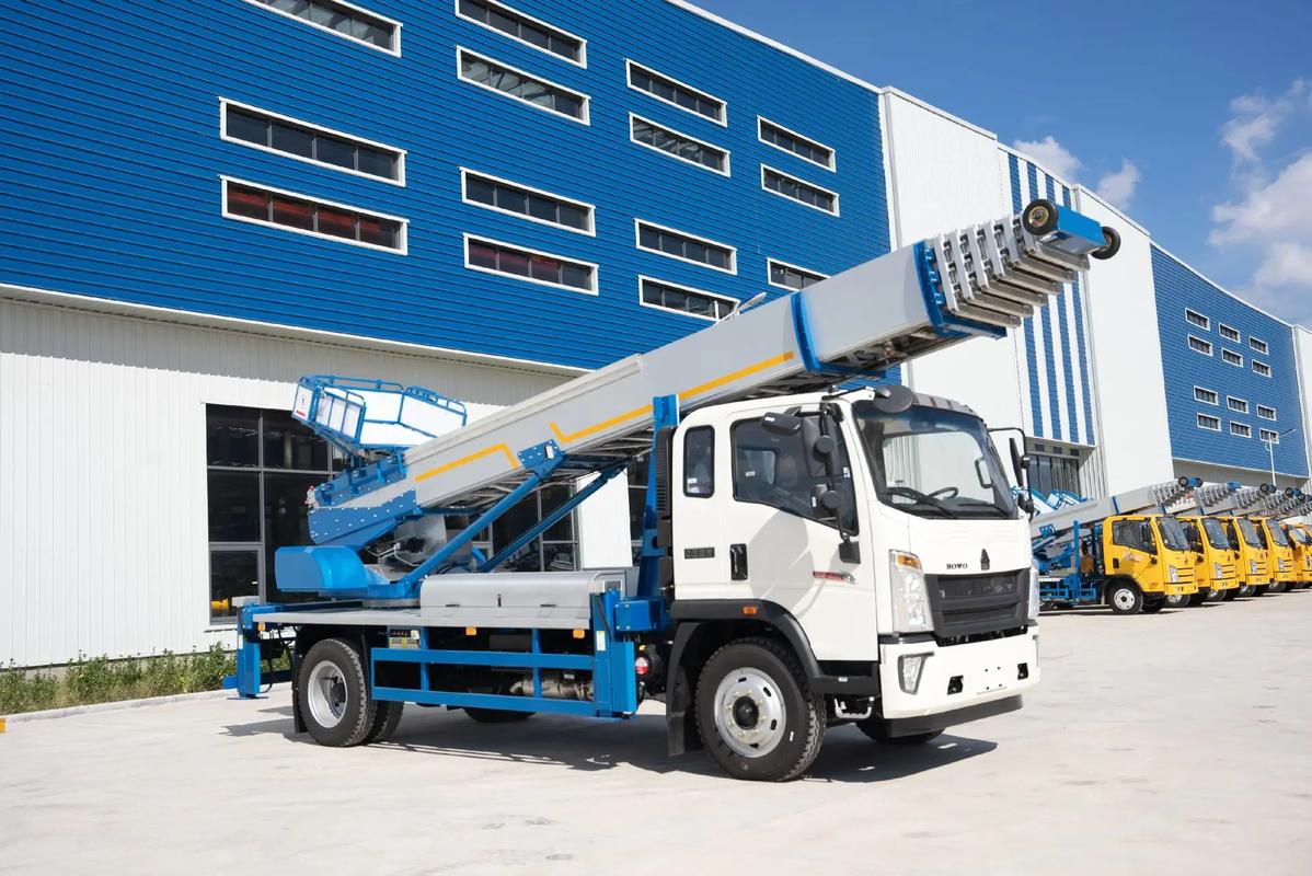 贵溪出租云梯车高空作业车 建筑垃圾搬运